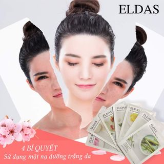 Mặt nạ dưỡng trắng da se khít lông chân lông làm mềm mịn da