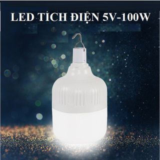 Bóng đèn led tích điện 4 chế độ sáng
