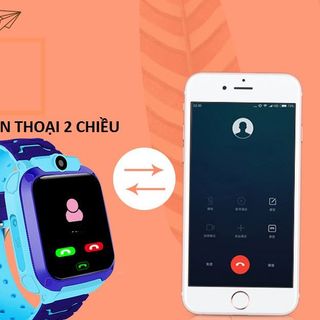 Đồng hồ định vị trẻ em Q12B - màn hình cảm ứng tích hợp camera chụp hình nghe gọi thông minh như điện thoại