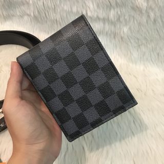 Combo ví thắt lưng kẻ ô