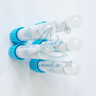 Ống nghiệm kháng đông EDTA HTM nắp cao su hộp 100 TTC