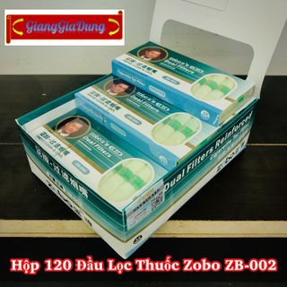 Hộp 120 Đầu Lọc Thuốc Zobo ZB 002 giá sỉ