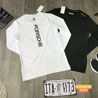 ÁO TAY DÀI NAM ÔM BODY TẬP GYM