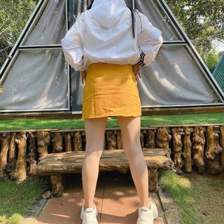 Áo khoác dù tuổi teen kiểu croptop Tay 3 sọc