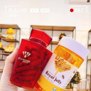 VIÊN UỐNG TRẮNG DA DIAMOND WHITE NGỌC TRINH (TEM CÀO )