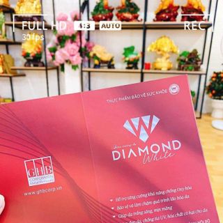 VIÊN UỐNG TRẮNG DA DIAMOND WHITE NGỌC TRINH (TEM CÀO )