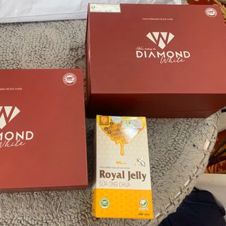 VIÊN UỐNG TRẮNG DA DIAMOND WHITE NGỌC TRINH (TEM CÀO )