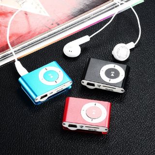 Máy nghe nhạc Mp3 mini nhiều màu kèm tai nghe dây cáp sạc