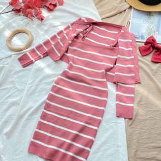 Set đầm Body + Áo choàng
