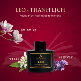TINH DẦU NƯỚC HOA LEO 50ML THƠM PHÒNG ( HỘP SANG TRỌNG TẶNG KÈM QUE,HOA KHUẾCH TÁN )