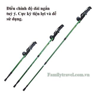 Gậy leo núi 3 khúc rút gọn Gazelle Outdoors GL7110