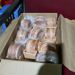 Lót ly (lót cốc) gỗ