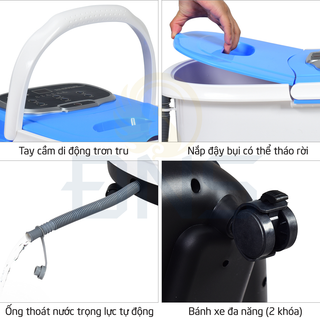 Bồn ngâm chân tự động SereneLife SL12