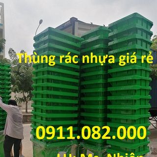 Chuyên sỉ lẻ thùng rác giá rẻ tại đồng tháp- Giảm giá thùng rác 120L 240L 660L-