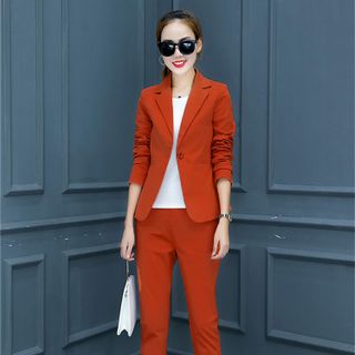 Set nguyên bộ áo Vest quần dài kèm áo trong TJ22