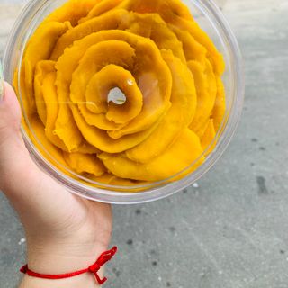 Xoài dẻo xếp hộp