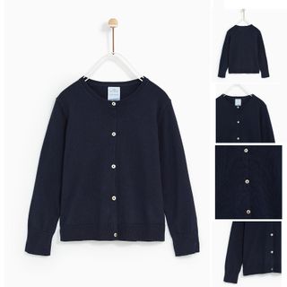 Áo khoác len Cardigan bé gái size đại Zra giá sỉ