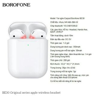 TAI NGHE BOROFONE BE30 PLUS -