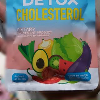 Detox cholesterol giảm cân tan mỡ bụng giá sỉ