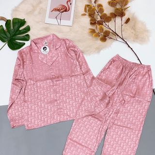 Bộ đồ ngủ pijama lụa satin