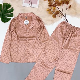 Bộ đồ ngủ pijama lụa satin