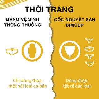 Cốc Nguyệt San Bimcup - Bảo Hành Trọn Đời