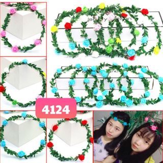 Vòng hoa 12k đội đầu có nhìu màu
