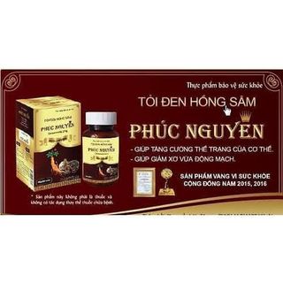 Viên uống tỏi đen hồng sâm Phúc Nguyên