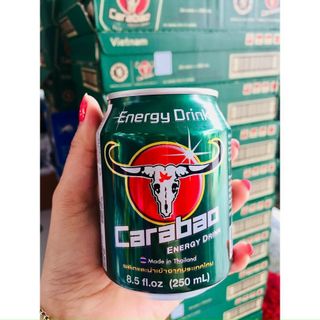 Trâu Carabao lon xanh