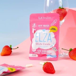 Viên uống trắng da Elza Gluta Coral Thái Lan