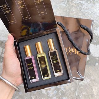 Set nước hoa 3 chai x 20ml hộp đen