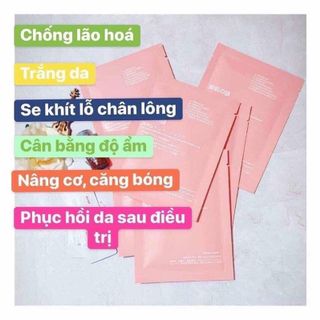HỘP 50 MIẾNG MẶT NẠ NHAU THAI CỪU NHẬT - BẢNG ANH