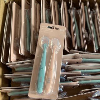 Thìa Ăn Dặm Silicon AAG Sét 2 chiếc
