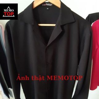 Áo sơ mi cổ vest UNISEX nam nữ đều mặc đẹp