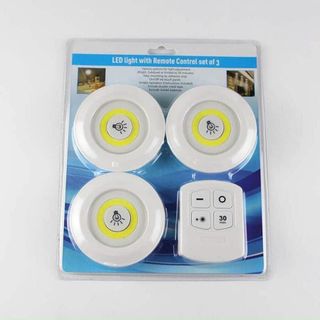 Đèn led 3 bóng có điều khiển giá sỉ