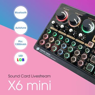 Soundcard X6 bluetooth