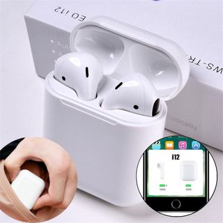 Tai nghe i12 TWS Bluetooth V5.0 cảm ứng