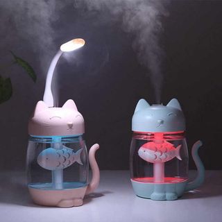 Máy phun sương hình mèo kiêm đèn led usb và quạt usb giá sỉ