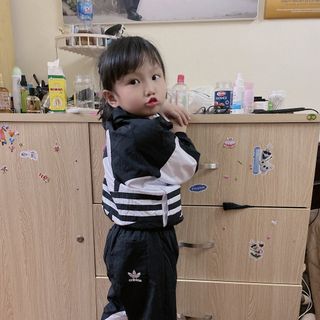 Sét gió thể thao trẻ em cao cấp 2 lớp