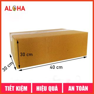 Hộp carton gói hàng size 40x30x30 giá sỉ