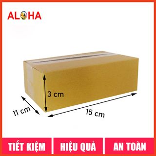 Hộp carton size 15x11x3 giá sỉ