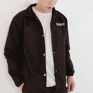 Áo khoác Cổ bẻ KAWAI in KTS