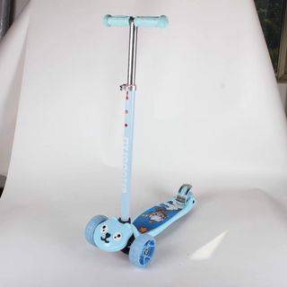 Scooter cao cấp hình gấu, bánh PU full LED (2865M-2)