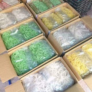 Mứt dừa trắng, xanh, hồng, vàng (có mix màu)