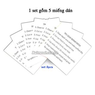 Set 5 miếng dán phao,lều, đệm hơi BB1219
