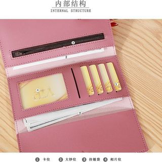 VÍ NGẮN NỮ CẦM TAY HOA CÚC