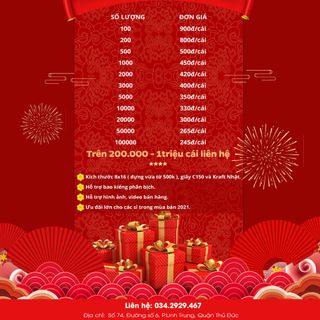 BAO LÌ XÌ-XUÂN TÂN SỬU