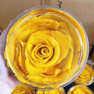 Xoài sấy dẻo xếp hoa (hũ 500g)