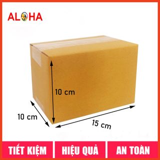 Hộp carton gói hàng size 15x10x10 giá sỉ