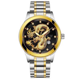 Đồng hồ nam rồng lịch hàng cặp cấp